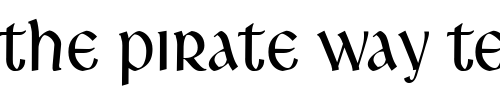 Font : Leo-Condensed-Normal 2 Custom Text : The Pirate Way Test your own text here Click to download or to view this font on a tshirt that can be custom printed in Bali
